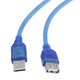 Кабель USB AM/AF удлинитель 3 м силиконовый  адаптер Изображение