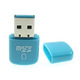 USB 2.0 MicroSD кардридер разноцвет Изображение