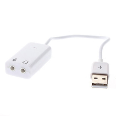 USB sound card звуковая карта с кабелем 5.1 Изображение