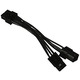 Кабель PCIe 2*6pin-8pin PCI-E переходник Изображение