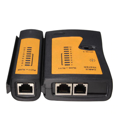 Кабельный тестер витой пары сетевой RJ45 RJ11 Изображение