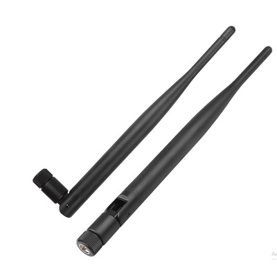 WiFi антенна для роутера 6 dBi GSM WCDMA 4G L-образная SMA-M Изображение