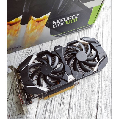 Видеокарта OVER-STOCK  MSI GeForce GTX 1060 AERO 6G OC Изображение
