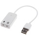 USB sound card звуковая карта с кабелем 5.1 Изображение