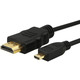 Переходник HDMI - Micro HDMI кабель папа папа Изображение
