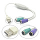 USB PS2 адаптер переходник клавы и мышки Изображение