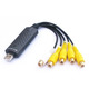 USB 4 канальный DVR плата видеозахвата Изображение
