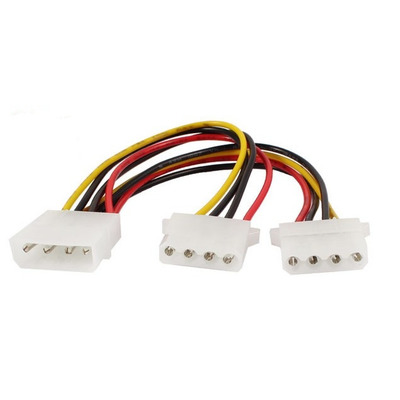 Кабель питания molex-2 molex переходник Изображение
