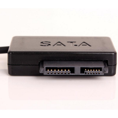 USB переходник 13Pin SATA dvd НОУТБУК 2.0 Изображение