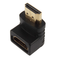 Адаптер HDMI 90 град перехідник пап мам Зображення