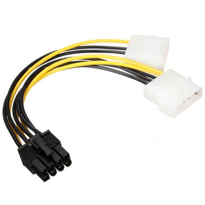 Переходник molex 8 pin PCI-E адаптер питания Изображение