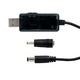 Кабель питания USB с переключателем к роутеру модему 9В 12В от повербанка powerbank Изображение