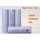 Батарейка аккумулятор 18650 2000 mAh 3,7V Изображение