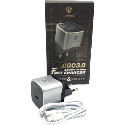 Зарядное устройство LENYES LCH082 PD20W Type-C #100387 Изображение