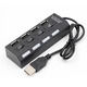 USB HUB 4 порта с выключателем Изображение