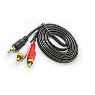 Кабель 3,5mm 2 RCA 1,5м JACK 2RCA Изображение