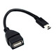 OTG Кабель USB AF-mini USB  0,12 м Изображение