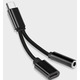 Type C 3.5MM Jack + Type C переходник адаптер Изображение