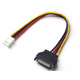 Переходник 15 pin SATA power - 4 pin(малый) Изображение