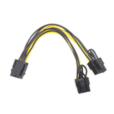 Перехідник 6 pin - 2 х 8 pin для відеокарти Зображення
