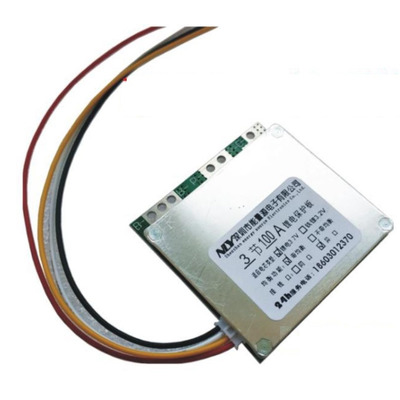 BMS контроллер 3S Li-Ion 18650 12V 65A  MAX 100 A заряда/разряда Изображение