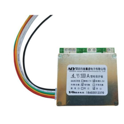 BMS контроллер 4S LiFePo4  12V 100A заряда/разряда Изображение