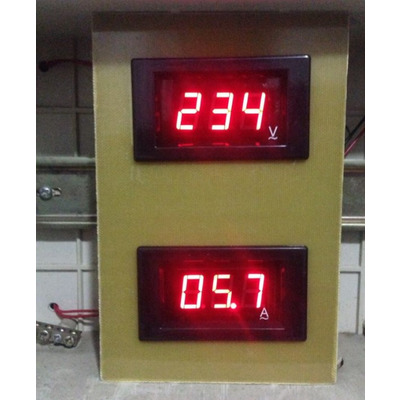 Вольтметр 85AC экран 0,56" 90-500 В(красные цифры) Изображение