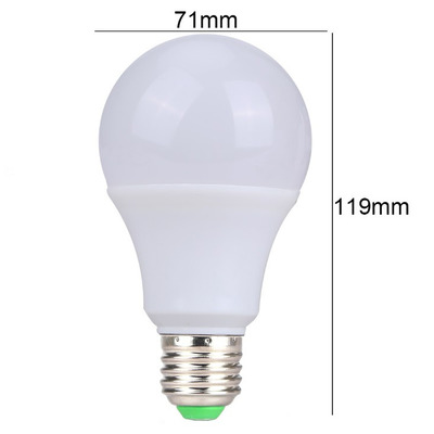 Лампа LED цветная A70 RGB 10 Wt с пультом Изображение