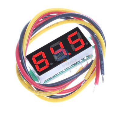 Вольтметр 0,36" XH-B103 DC 0-30 В (красные цифры) Изображение