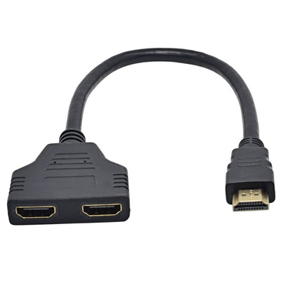 HDMI переходник папа- 2х HDMI мама Изображение