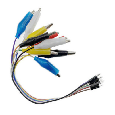 Крокодил Провода ARDUINO для макетных плат папа 1шт Изображение