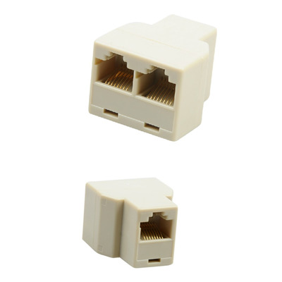 RJ45 соединитель джойнер коннектор rj 45 двойной Изображение