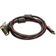 Переходник HDMI DVI 5м феррит(ver1.4) Изображение