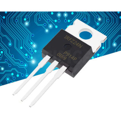 Транзистор IRFZ24N IRFZ24 IRFZ24NPBF HEX Power MOSFET N-Channel 17A 55V Изображение