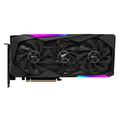 Видеокарта OVER-STOCK Gigabyte PCI-Ex GeForce RTX 3070 Aorus Master 8GB GDDR6 (256bit) (1725/14000) Изображение