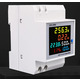 Ваттметр D52-2066 на дин рейку AC 80-450 V,0-100 A с встроенным трансформатором тока Изображение