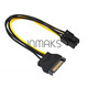 Кабель sata-6pin video pci-e переходник Изображение