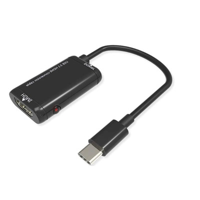 Адаптер Type-C to HDMI черный Изображение
