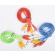 Кабель 3 RCA-3 RCA 1,5 м в силиконе переходник Изображение