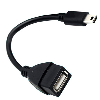 OTG Кабель USB AF-mini USB  0,12 м Изображение
