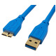 Кабель USB 3.0 - micro USB Note 3, 1,5 m Изображение
