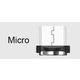 Коннектор магнитный,головка microUSB на магнитный кабель Изображение