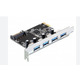 Контроллер PCI-E to 4xUSB 3.0 Изображение