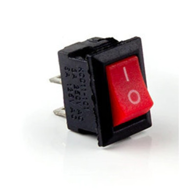 KCD11 тумблер выключатель питания  2Pin 3A 250V красная Изображение