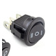 KCD1 тумблер выключатель питания 10A/250V Black-3D3Pin-bian Изображение