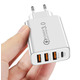 30W Зарядное устройство USB-C*1 +USB*3 Изображение