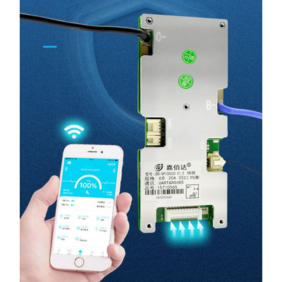 Smart BMS 8S 50A 24V LiFePo4 RS485/UART/Bluetooth Изображение