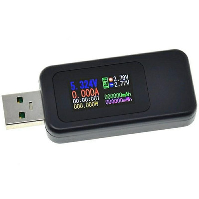 KWS-MX18 USB тестер тока, напряжения, мощности и заряда Изображение