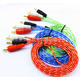 3,5mm-2 RCA  1,5 метр в силиконе (в упаковке) Изображение