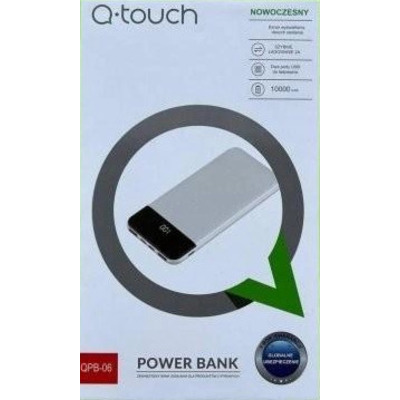 Powerbank повербанк QTouch QPB-06 10000mAh Изображение